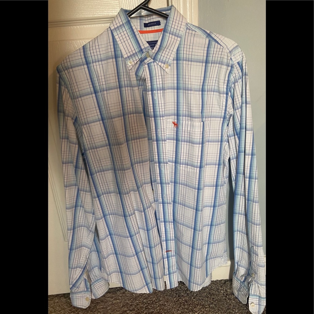 Abercrombie & Fitch Muscle fit medium dress shirt
